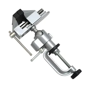 

360 Degree Rotating Table Vise Bench Vice Pliers Aluminium Alloy Universal Swivel Bench Vise Clamp Drill Stand Rotating Tools