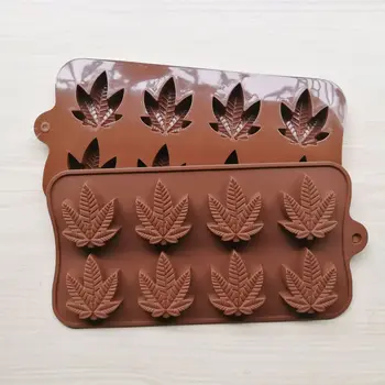 

New DIY Bakeware & Tools Baking Pastry Mould Coconut Leaf Design Silicone Chocolate Mold Birthday Cake Cupcake Cheesecake k980