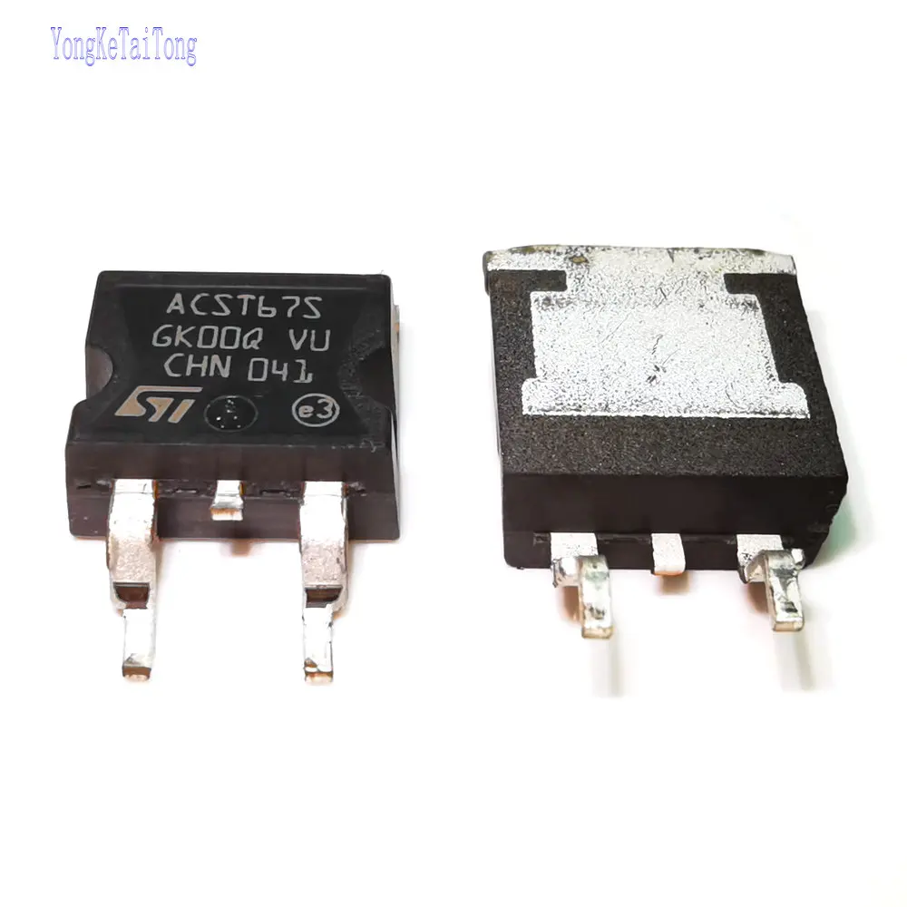 10 шт. ACST6-7SG-TR ACST67S TRIAC SENS GATE 700V 6A D2PAK | Электронные компоненты и принадлежности