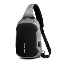MAIOUMY, модная USB нагрудная сумка для мужчин/женщин, многофункциональная качественная оксфордская сумка через плечо, унисекс, водонепроницаемая дорожная сумка через плечо