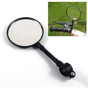 Bike Bicycle Cycling Rear View Mirror Handlebar Flexible Safety Rearview