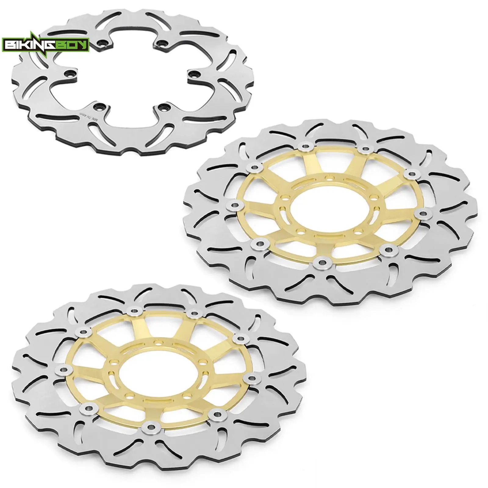 Bikingboy Daytona 675 06-12 Daytona 675 R 11 12 Street Triple 675 07-12 Street Triple 675 R 08-12 Dischi Freno Anteriori Posteriori Rotori