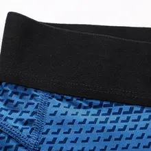 Новые мужские спортивные трусы быстросохнущие облегающие шорты с 3D принтом Одежда для спортзала FIF66