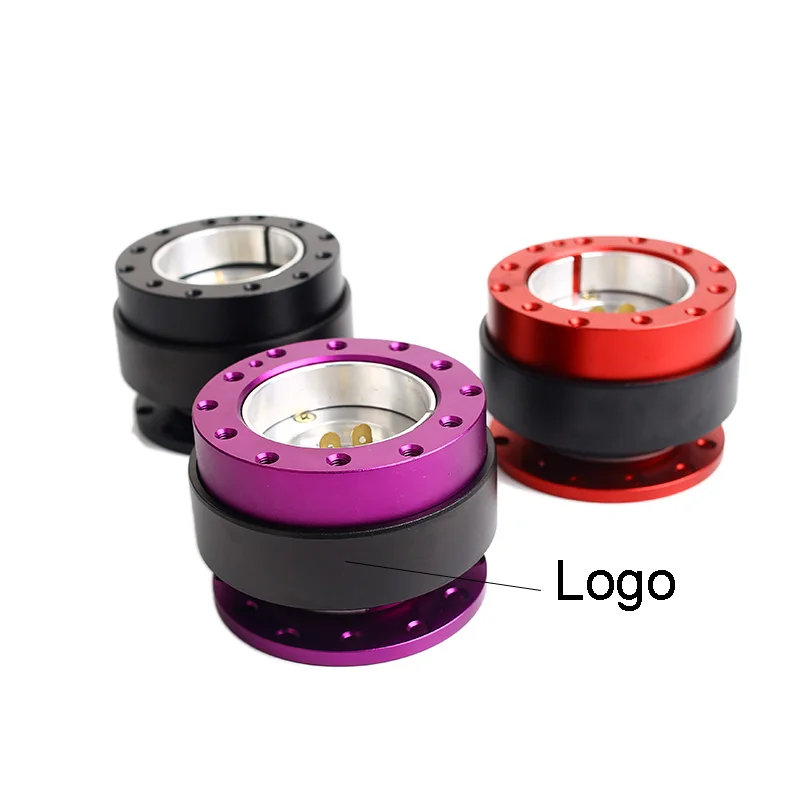 Steering Wheel Adapter Kit Aluminum Steering Wheel Quick Release Snap Off Hub Adapter Kit