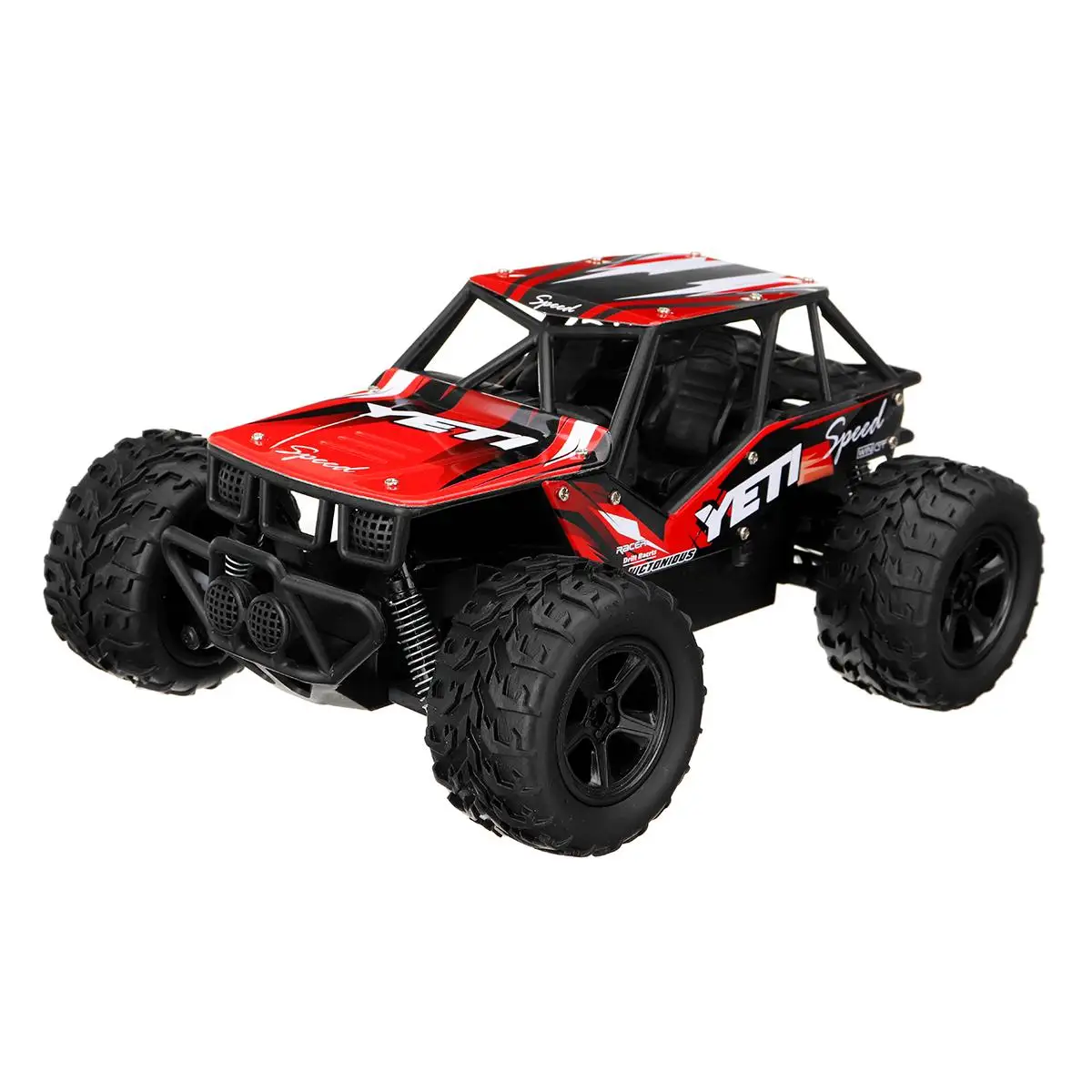 red Foam Box RC автомобиль 1:20 1/20 2,4G алюминиевый внедорожный багги автомобиль грузовик внедорожник Bigfoot скалолазание дистанционное управление игрушечные гоночные автомобили - Цвет: red Foam Box