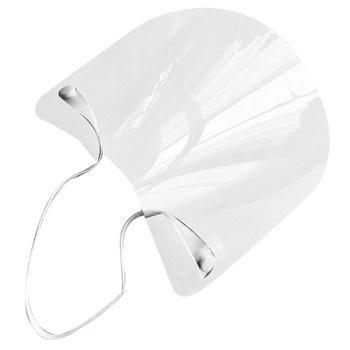 

5 Pcs Disposable Isolation High-Definition Protective Face Shield Dust Dustproof Rainproof Eye Protection Face Shield Dust Smoke