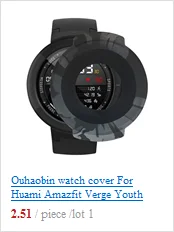 Ouhaobin защитный чехол для Xiaomi Huami Amazfit GTS Watch Мягкая силиконовая оболочка для Amazfit GTS крышка браслет аксессуары