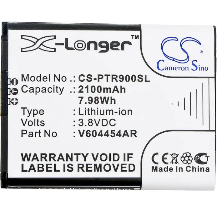 Cameron sino 2100 мА/ч, Батарея для VERIZON Ellipsis ранец MHS900L XHG-R300 FWCR900BATS V604454AR популярный аккумулятор