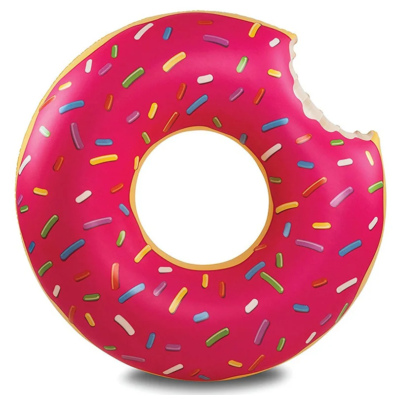 

Inflatable Colorful Swimming Ring Safe Pool Float Summer Outdoor Activitives Party Eco-Friendly Cute Kids Adult Swimming Circle