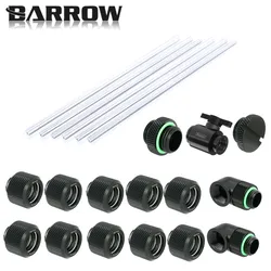 Kit de raccord de brouette pour Tube dur od12 mm/14mm/16mm, Combo de raccord rigide/Tube PETG/raccord de Compression manuelle 