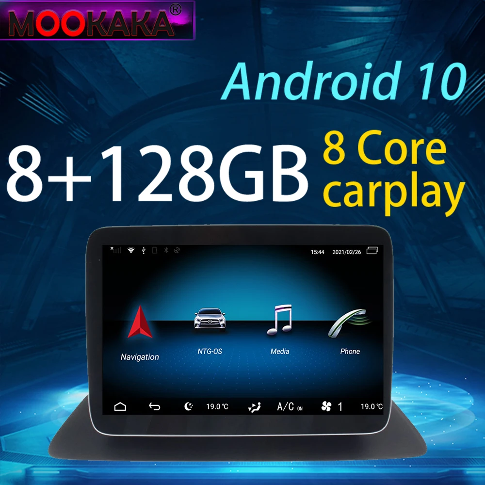 

For Mecerdes Benz CLS 2012-2015 Car Player GPS Navigation 128GB Android Auto Radio Stereo Head Unit Audio Recorder