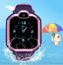 Kinder Tracker Smart Uhr Wasserdichte IP67 LBS position SOS anruf Armbanduhr Kamera IOS Android Telefon Kinder Smart Uhr Geschenk E18