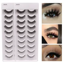Astuces de maquillage professionnel faux cils épais faux cils naturels outil de maquillage de longs faux œil Bigeye