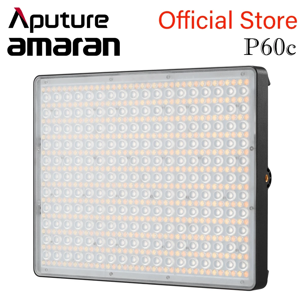 Aputure Amaran P60c RGBWW полноцветный P60x двухцветный светодиодный панельный светильник