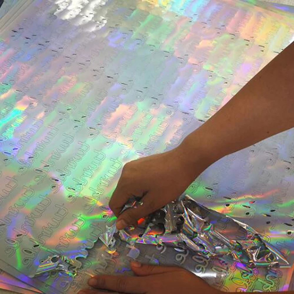 열 전달 PVC 비닐 레이저 레인보우 핫 스탬핑, 밝고 부드러운 7 개의 레터링 필름, 30x100 cm, 다리미 무료 배송