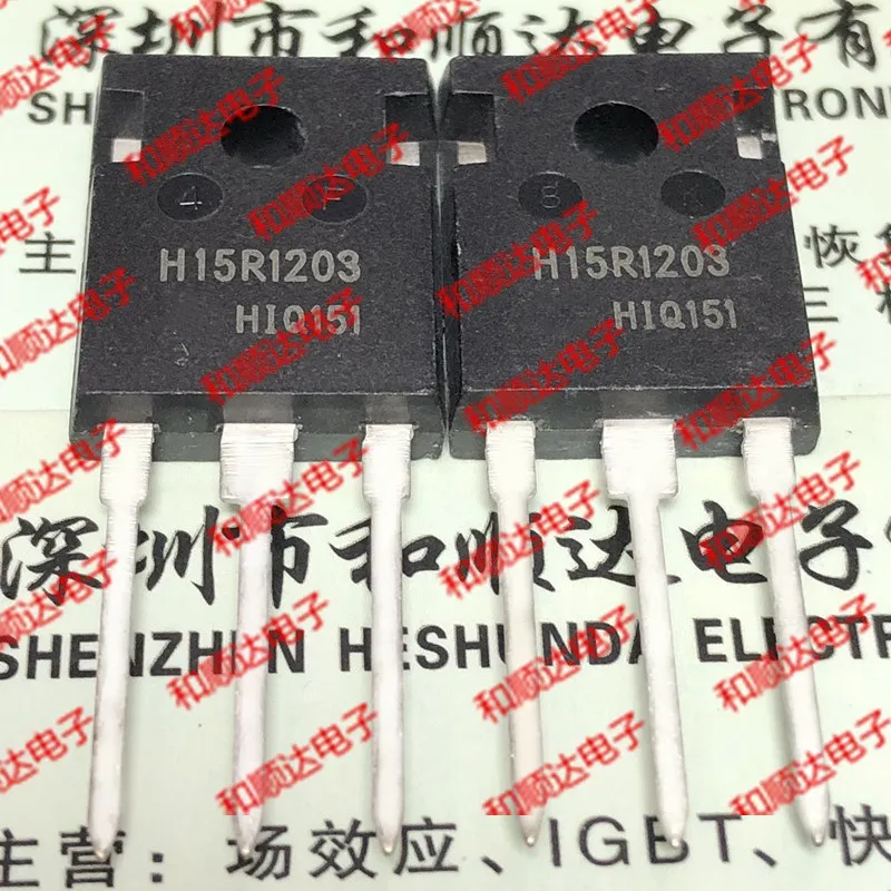 

Новинка (5 шт.) H15R1203 IHW15N120R3 TO-247 1200V 15A TO247