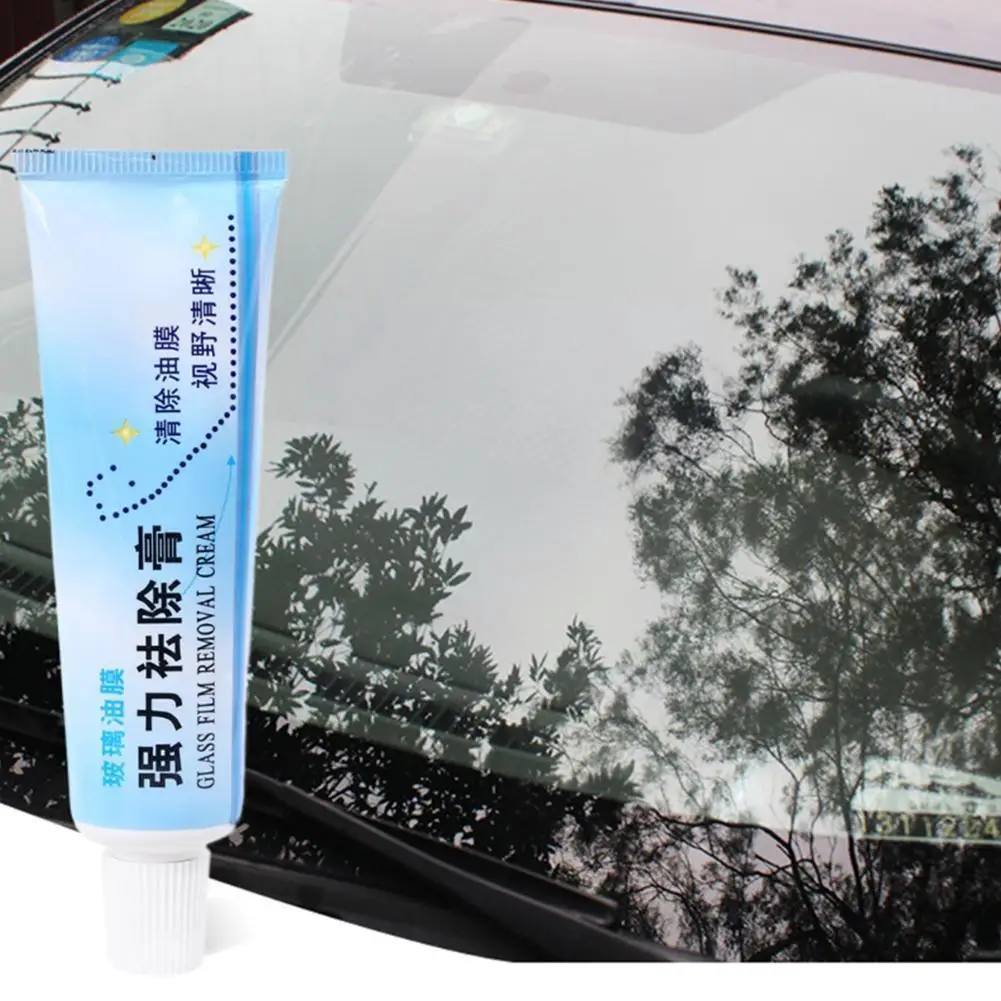 Auto Car Glass Polishing Degreaser Cleaner Oil Film Clean Polish Paste