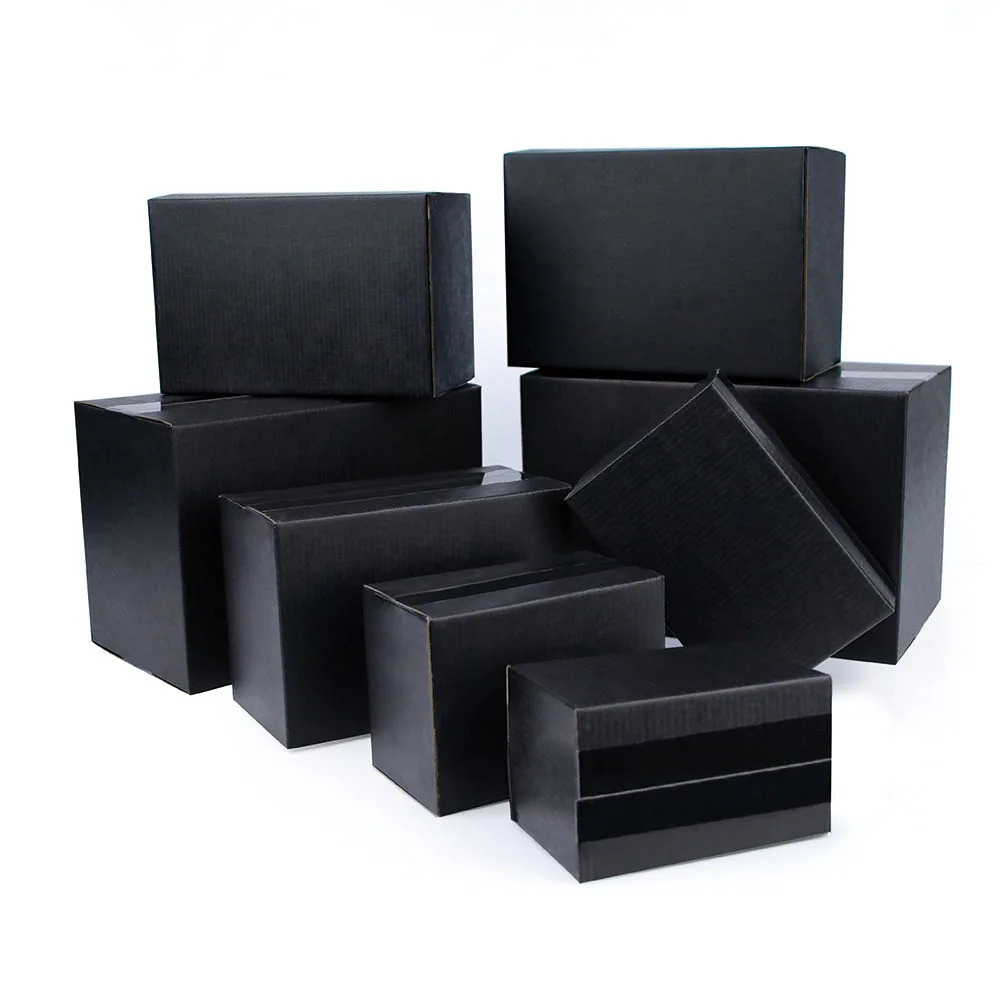 Magnetic Box Gift Boxes Packaging Cardboard Keepsake Folding Black Box With  Lid For Christmas Halloween Wedding Valentine'S Day - AliExpress