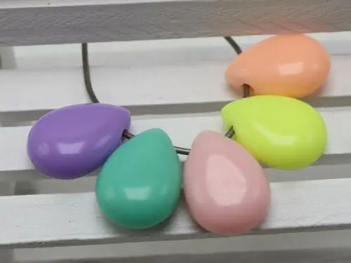 

50 Mixed Pastel Color Acrylic Puffy Heart Beads Charms Pendants 16X8mm Top Drilled