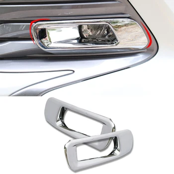 

Car Front Fog Lamps Trim Covers For Toyota Camry 2018 2019 2020 70 XV70 Auto Lights Decoration Stickers Car Styling Accessories