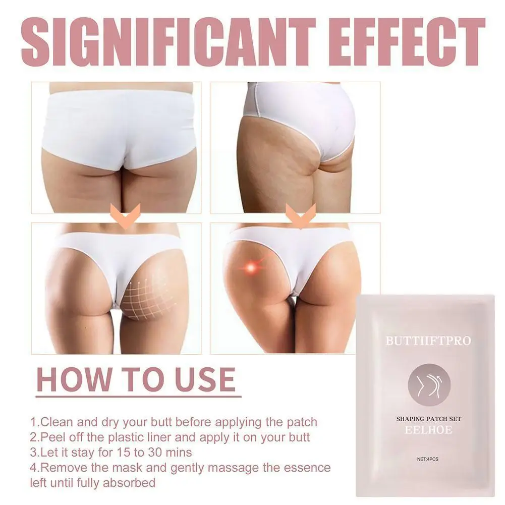 4/8/12Pcs Hip Lift Shaping Buttock Patch Lifting Pads Buttocks Strengthen NEW Body Firming Mask Tightening Stickers Booty S E5A6 | Красота и