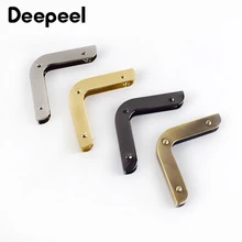 

4/8pcs Deepeel 40mm Bag Corner with Screw Decoration Hardware Accessories for Handbag Edge Protection Metal Hook Buckle BF215