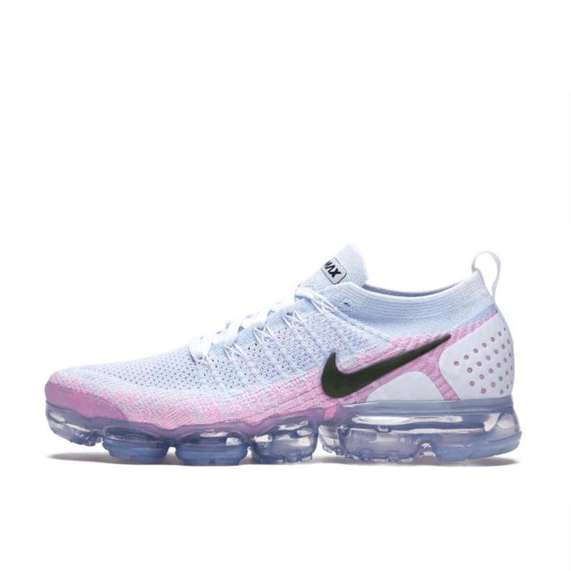 Оригинальные оригинальные женские кроссовки для бега Nike Air VaporMax Flyknit 2,0, уличные дышащие кроссовки для женщин 942843-201 - Цвет: 942843-102