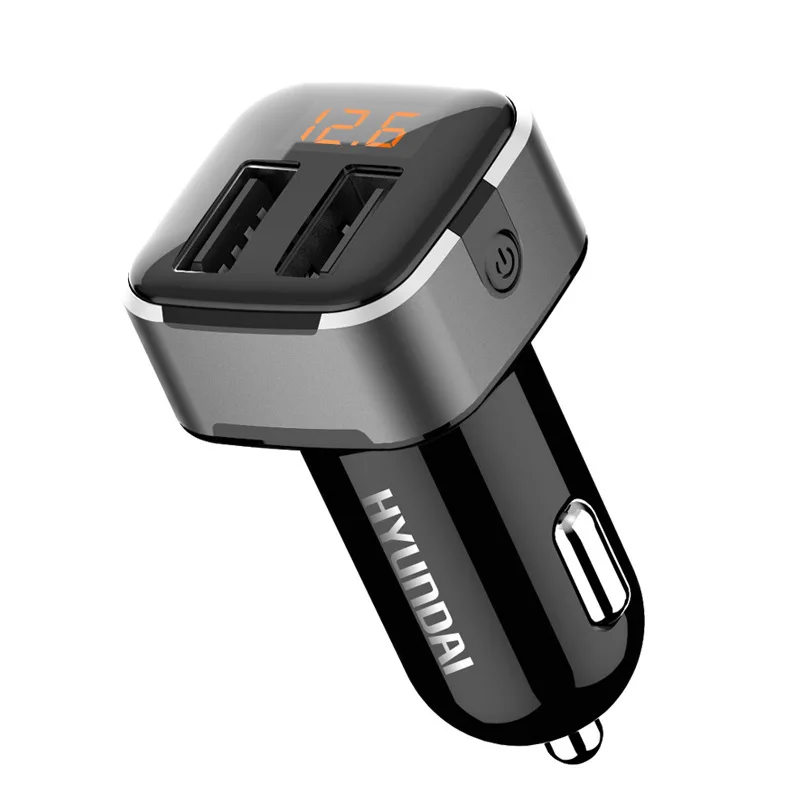 Автомобильное зарядное устройство USB быстрая зарядка с переключателем HY 39