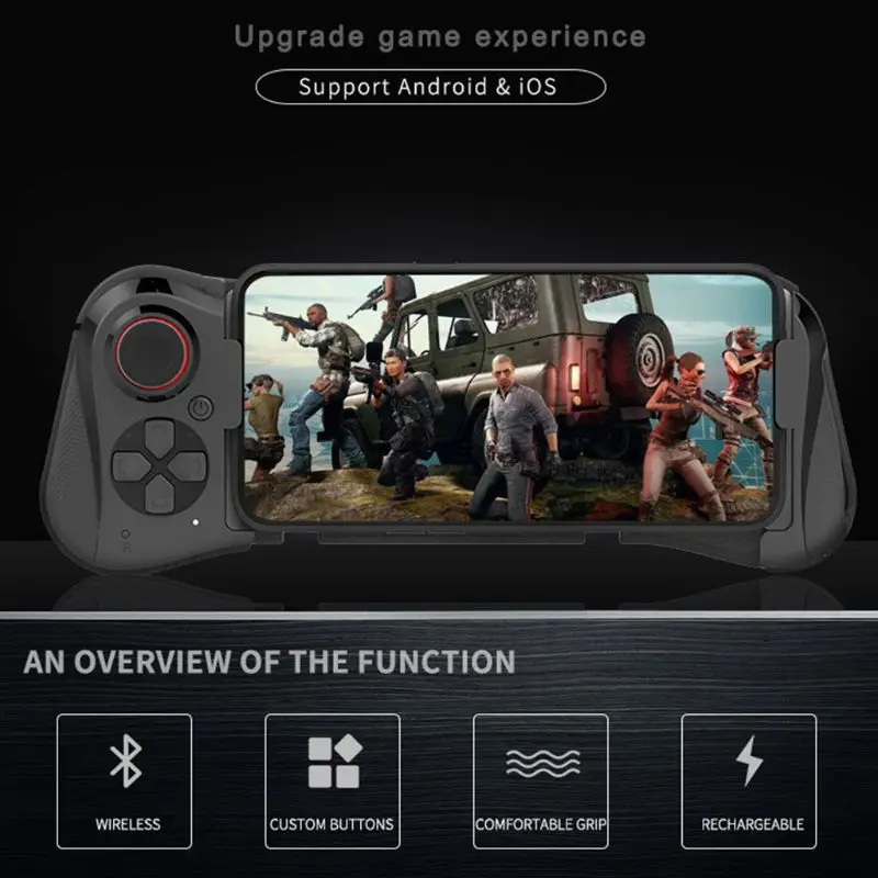  Wireless Mobile Game Controller for PUBG Phone Remote GamepadPhone Phone Control