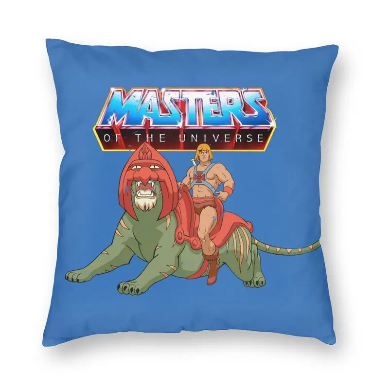 Personalized Battle Cat Pillow Cover Home Decorative 3D Print He-Man and the Masters of Universe Cushion for Car | Дом и сад