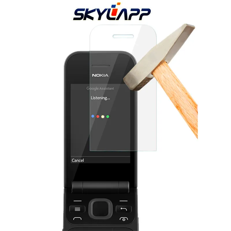 Cell Phone Tempered Screen Protector Guard Film For Nokia 2720 Flip Ta 1170 Mobile Phone Hd Anti Scratch Electrostatic Pet Film Tablet Lcds Panels Aliexpress