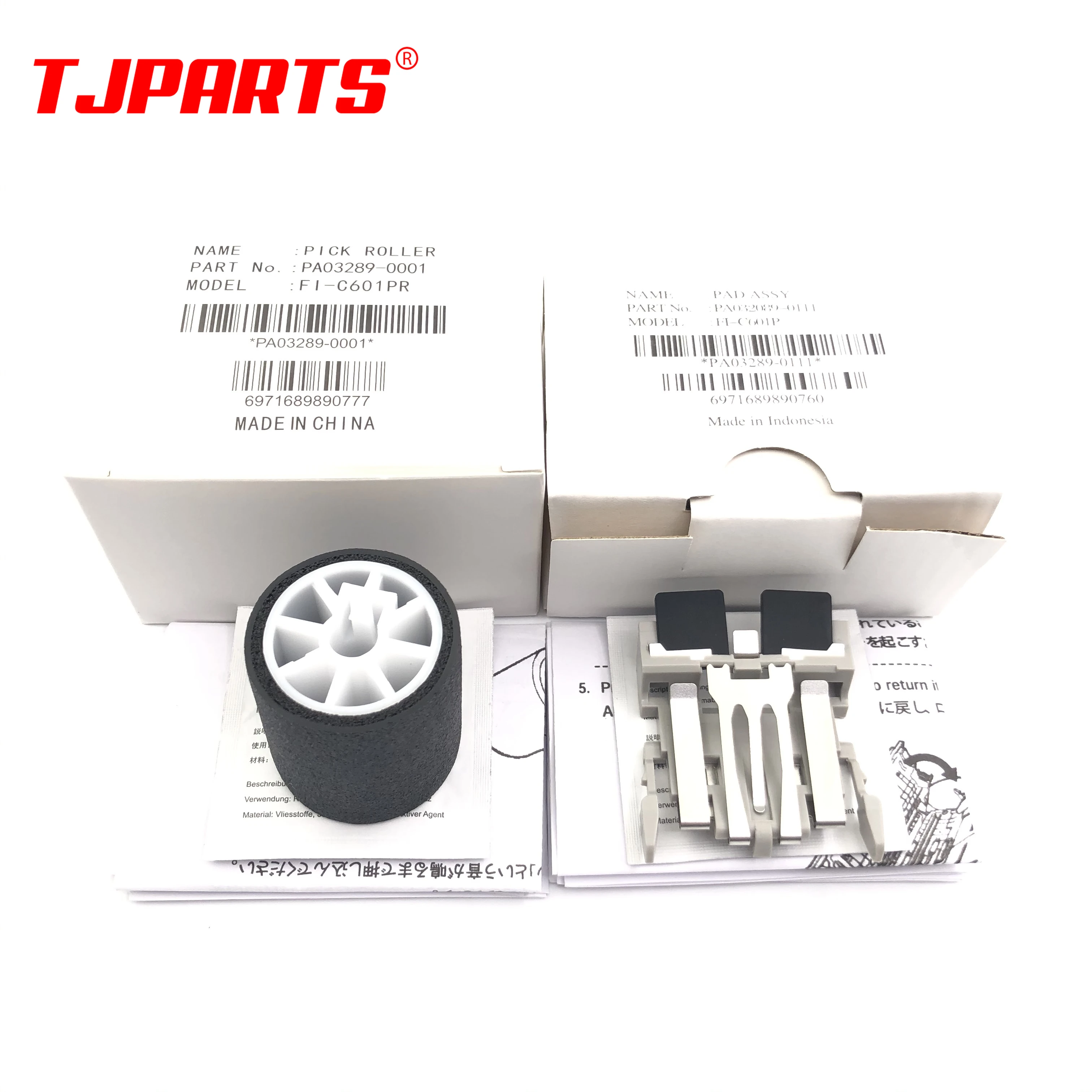 

PA03289-0001 PA03289-0111 Pickup Pick Roller Separation Pad for Fujitsu fi-6010N fi-6000NS fi-5120C fi-5220C fi-4120C2 fi-4220C2