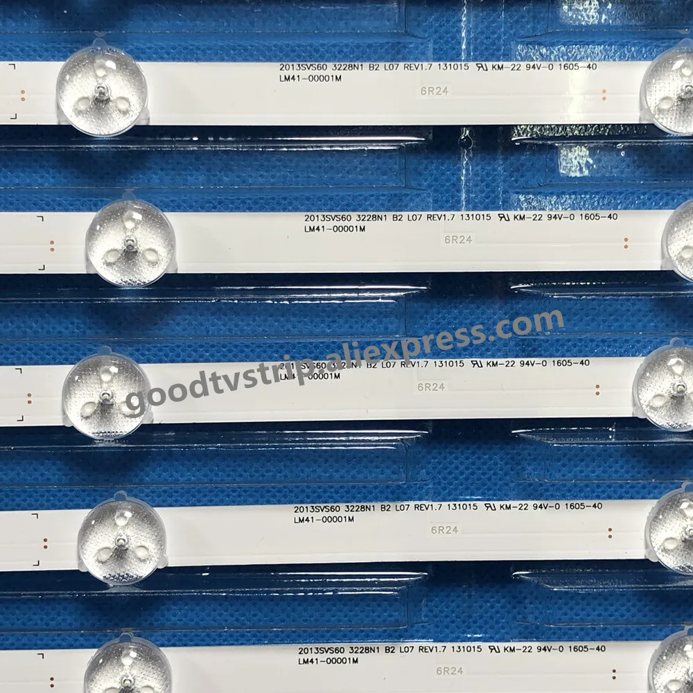 12pcs LED backlight strip for UE60J6200 UN60J6200 UN60FH6003 UN60H6203 D3GE-600SMA-R2 600SMB-R1 BN96-29074A 29075A 3