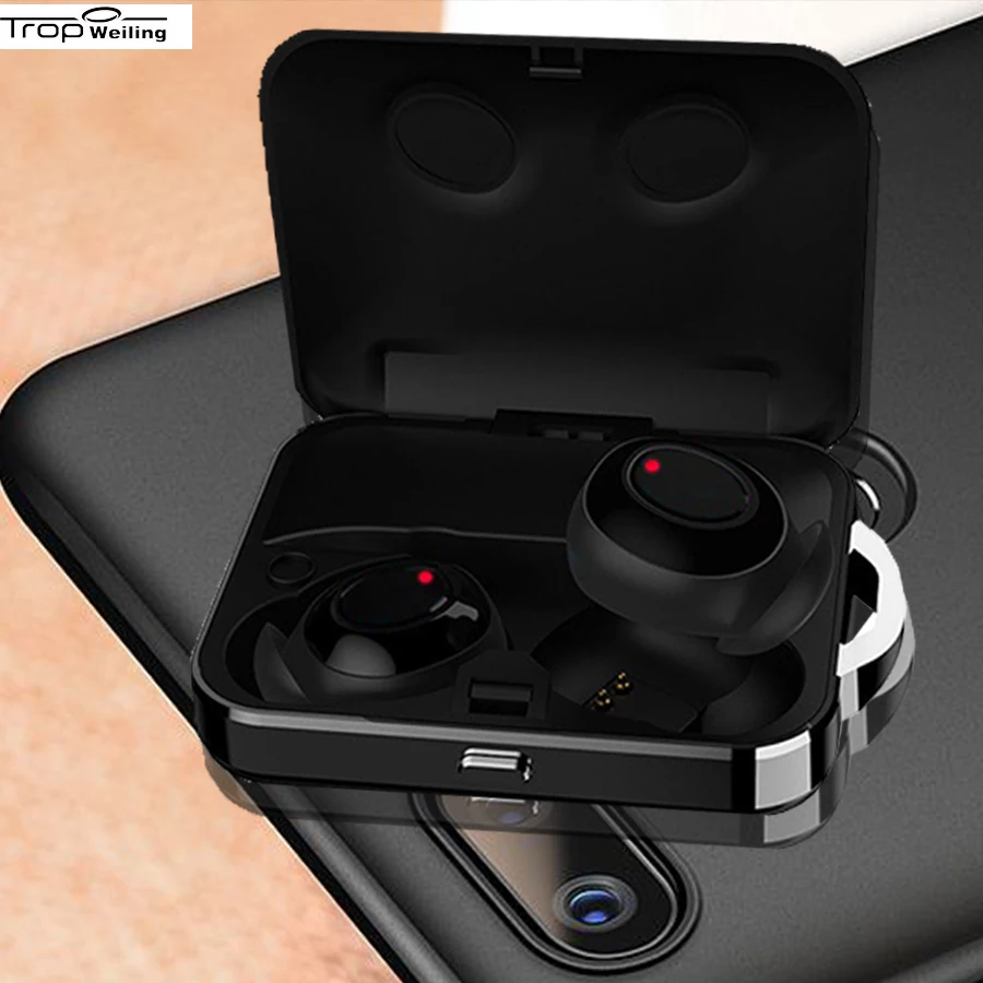 

Trop Weiling True Wireless Headphones Tws Hifi 3D Stereo Bluetooth Earphones Binaural Calling Noise Reduction AI Control Headset