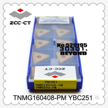 

Original ZCC TNMG160408-PM YBC251 TNMG 160408 for MTJNR MTQNR MTBNR MTGNR MTENN Lathe Tools Carbide Inserts Turning Tool CNC