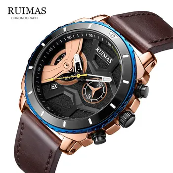 

RUIMAS Fashion Watch Men Casual Military Sport Men's Watch High Quality Quartz Analog Wristwatch Erkek Kol Saati Relogio Masculi