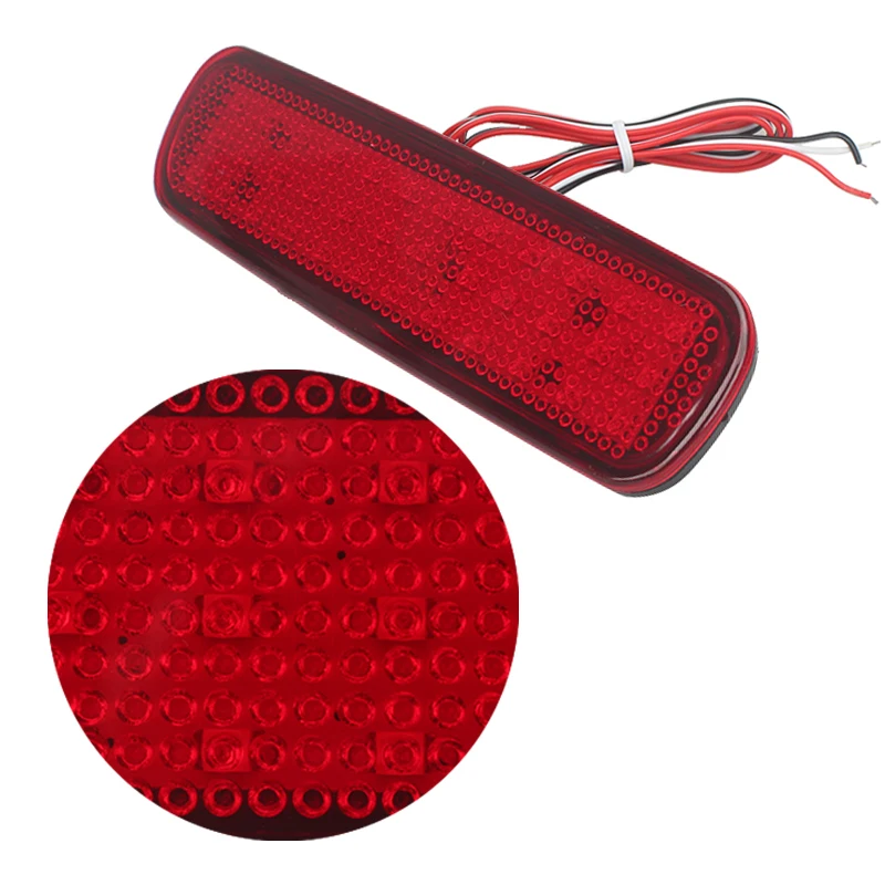 2pcs Led Rear Bumper Reflectors For Toyota Land Cruiser 100 Cygnus Lx470 Bracking Taillight Parking Warning Stop Brake Lamp Tail Aliexpress