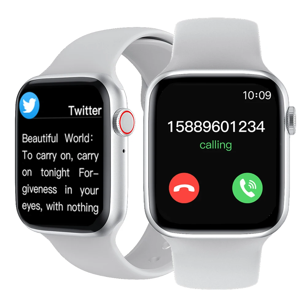 W26 Smartwatch Original Men Women IWO W26 Smart Watch 2021 Bluetooth Call ECG IP67 Waterproof Android IOS 44mm 1.75 inch 320*385