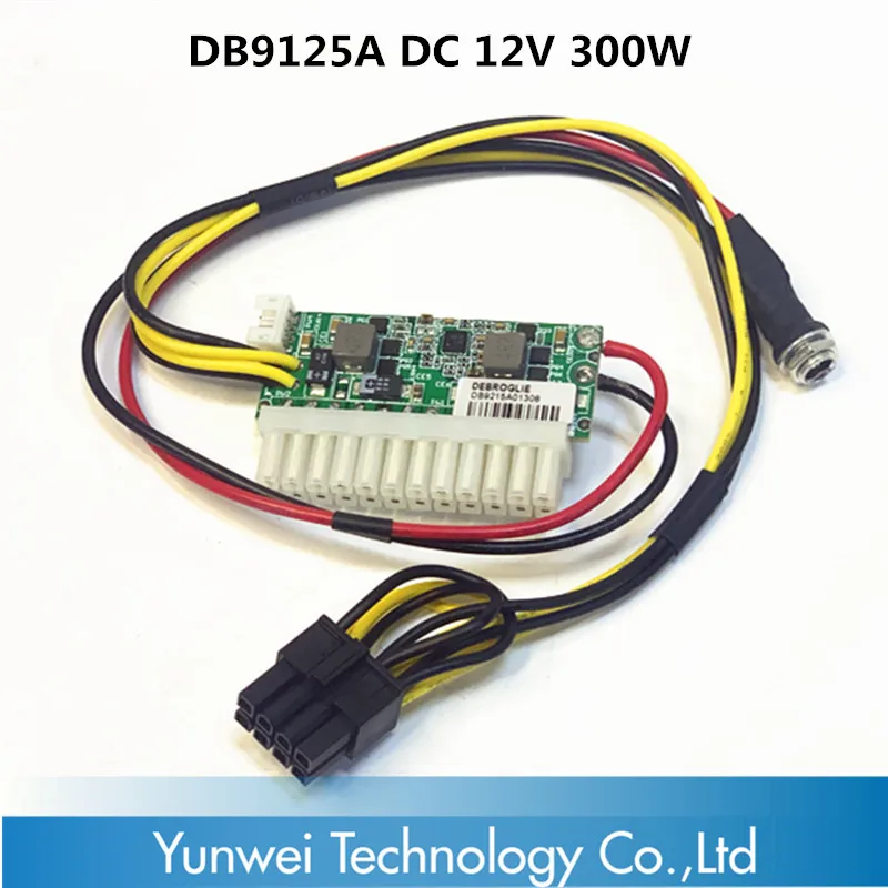 

DB9215A DC-ATX-300W 24Pin модуль питания Swithc Pico PSU автомобильный мини-компьютер POS-машина сетевой сервер