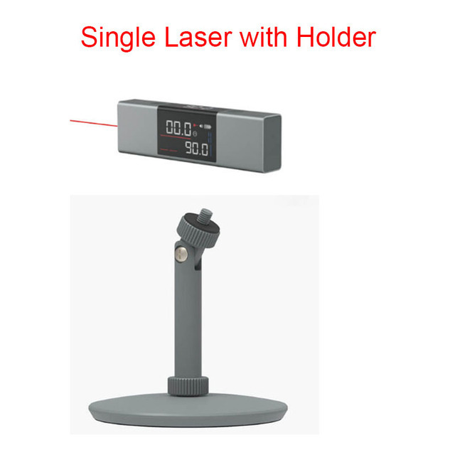 Duka LI1 Laser Protractor Digital Inclinometer Angle Measure Laser Ruler Type-C Charging Laser Measurement Tools LED Screen