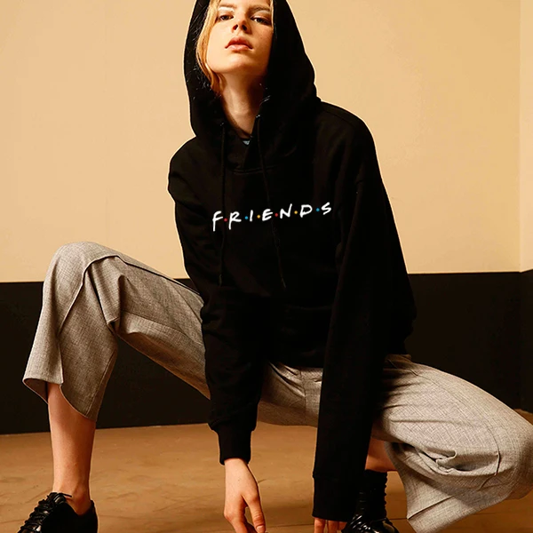 Comprar Sudadera de compañeros para mujer primavera otoño Harajuku sudaderas y sudaderas con capucha para mujer