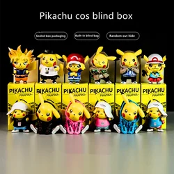 Caja ciega Pokémon Pikachu de la serie, cápsula de pato Gundam, muñeco de juguete, decoración de coche, regalo de Navidad