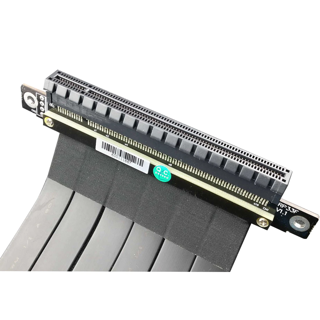 PCI-E X16 3.0 Riser Extension Cable - PCI Express 16x Extender Ribbon Line Gen3.0 (GTX R33SL/R33SF/R33SR) 60cm Description Image.