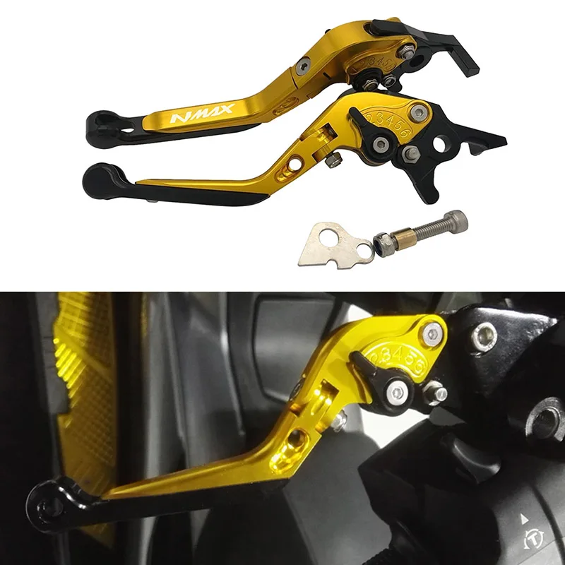 Складной выдвижной мотоцикл тормоз рычаг сцепления с функциями парковки для Yamaha