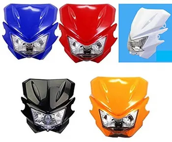 

Motorcycle Headlight Fairing Headlamp For Honda XR400R XR500R Cafe Racer Old School Yamaha Sport Bike Suzuki