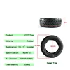 11 inch tubeless tyre Electric scooter refitted  11-inch 90/65-6.5 thick Pneumatic tire outer tire vacuum Road tire inner tube ► Photo 3/6