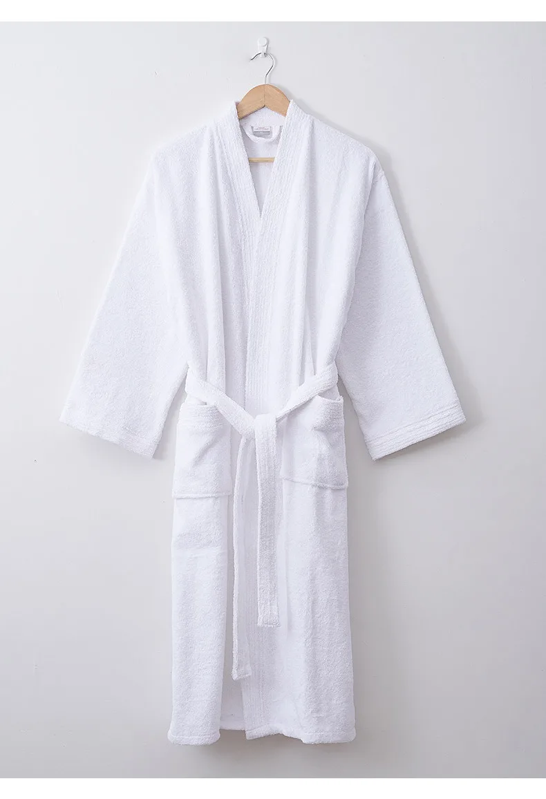 Полотенцесушитель Robe100% хлопок унисекс Халат Банные мужские халаты и женские Sleeprobe двусторонний махровый Sleeprobe женская повседневная домашняя одежда