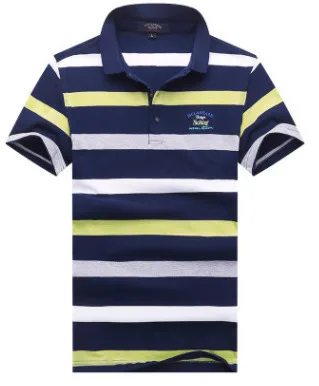 Мужские летние брендовые короткие поло Eden Shark от известного бренда Camisa Masculina мужские повседневные спортивные дышащие полосатые рубашки поло - Цвет: 18286 Yellow