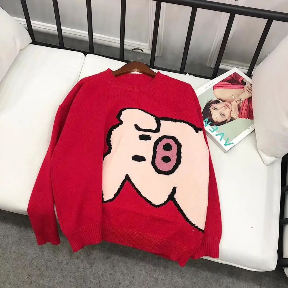 Spring Autumn New Women Pullover Sweaters O Neck