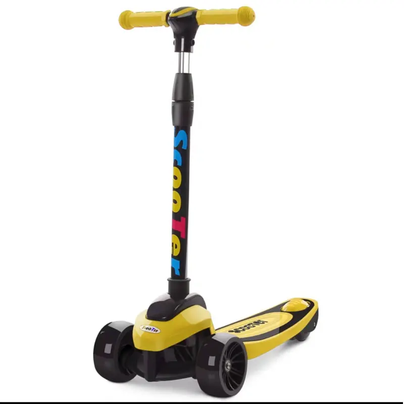 

children Scooter Foldable Smooth Widening Thicken Non-slip pedal student Mute Bearing Boy and Girl Scooter